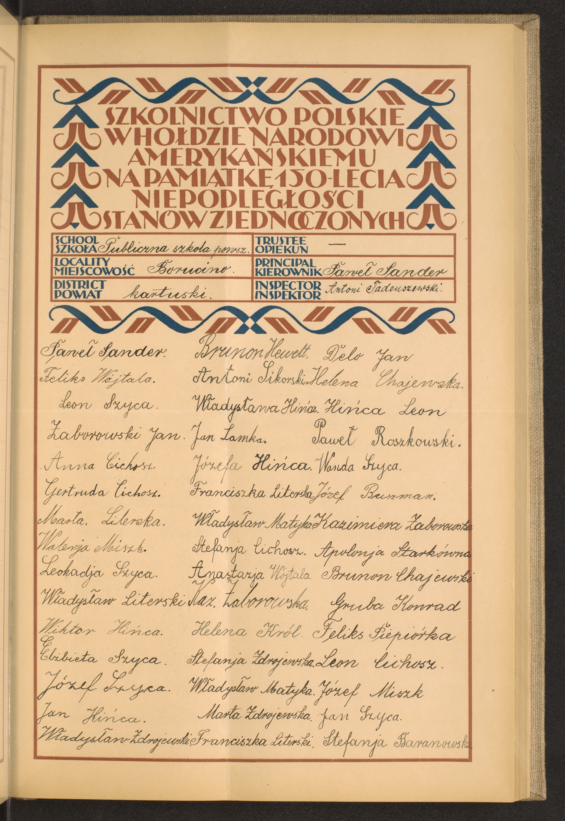 Podpis Elżbieta Szyca na stronie nr 79 w tomie nr 35