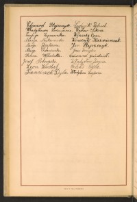 Podpis Maria Cholewa na stronie nr 74 w tomie nr 36