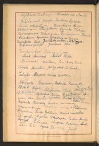 Podpis Elżbieta Adamska na stronie nr 98 w tomie nr 36