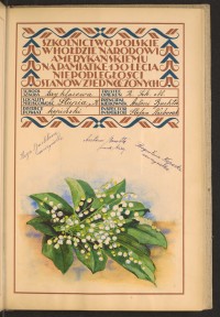 Podpis Antoni Buchta na stronie nr 109 w tomie nr 36