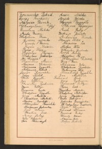 Podpis Aniela Baran na stronie nr 202 w tomie nr 36