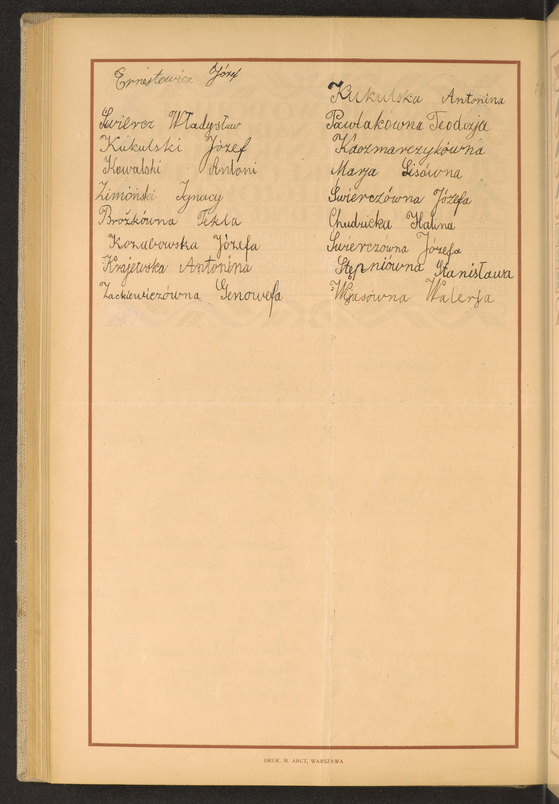 Podpis Halina Chudzicka na stronie nr 248 w tomie nr 36