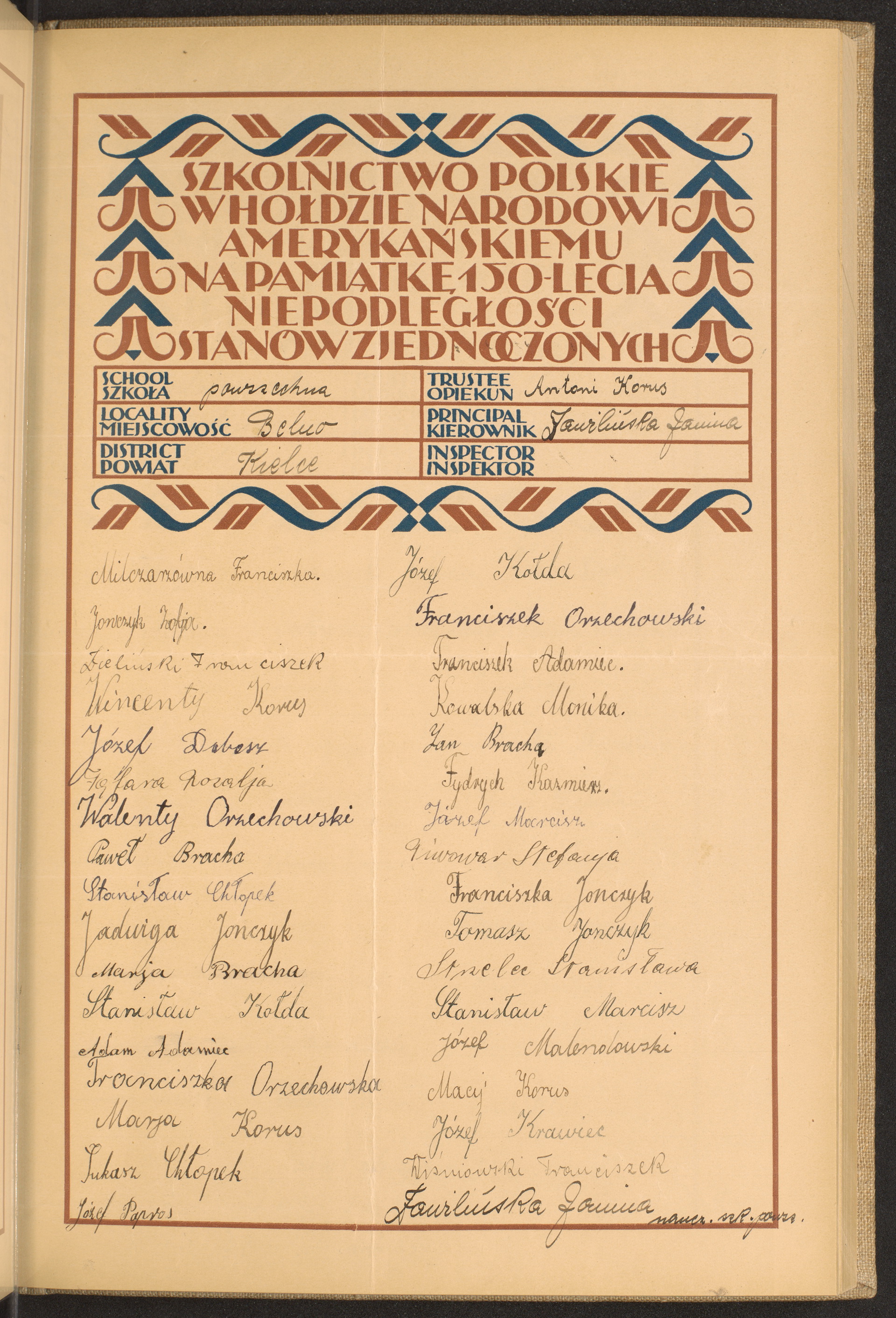 Podpis Franciszek Wiśniowski na stronie nr 59 w tomie nr 37