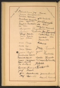 Podpis Helena Kurzątkowska na stronie nr 192 w tomie nr 37