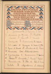 Podpis H. Alpert na stronie nr 65 w tomie nr 38