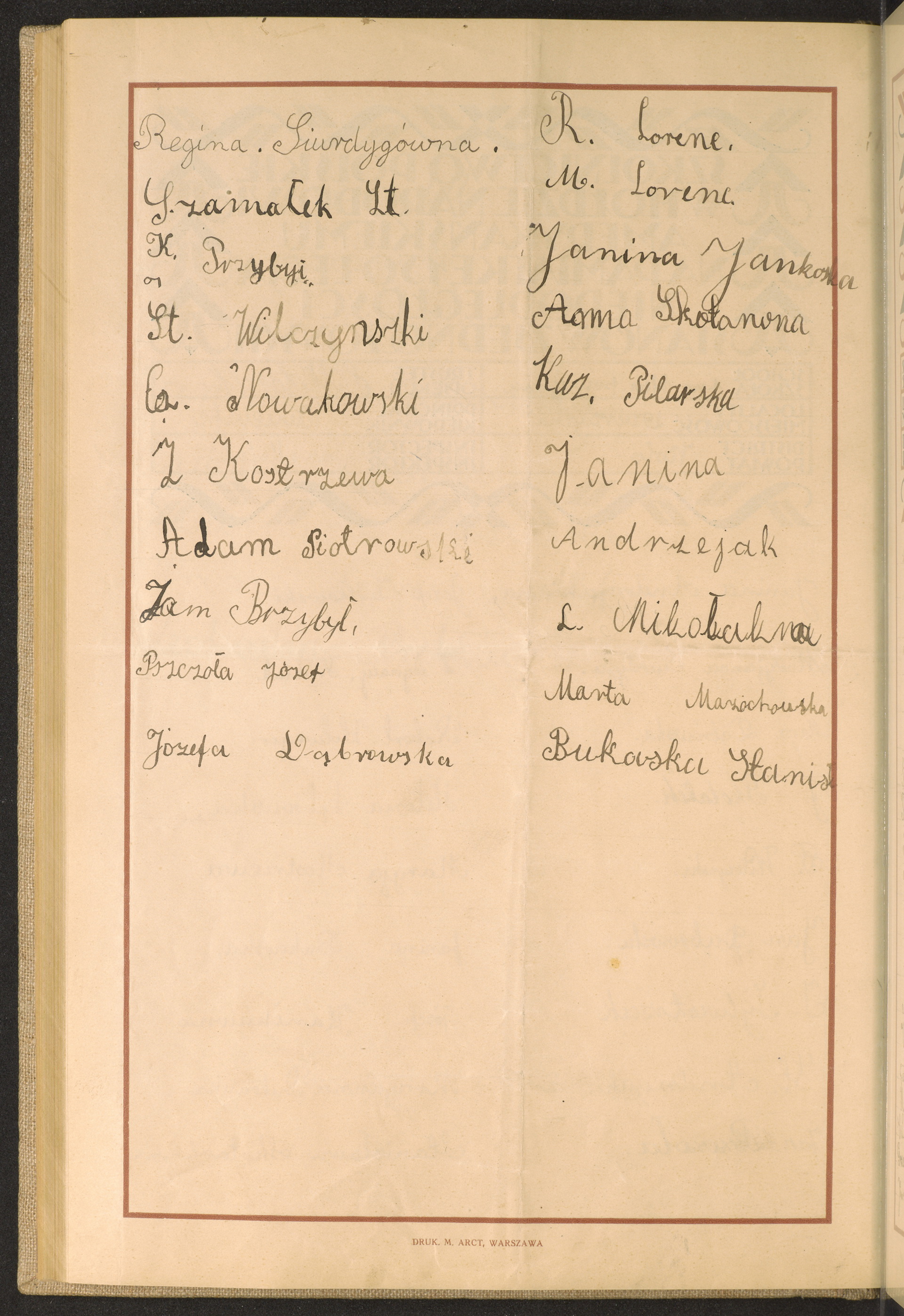 Podpis Regina Siurdyga na stronie nr 180 w tomie nr 38