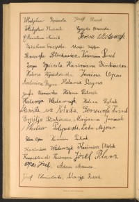 Podpis Emilia Binkiewicz na stronie nr 192 w tomie nr 38