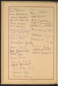 Podpis Jadwiga Badowska na stronie nr 74 w tomie nr 40