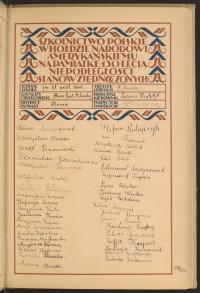 Podpis Anna Bazela na stronie nr 119 w tomie nr 40