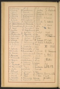 Podpis P. Aleksandrowicz na stronie nr 168 w tomie nr 40