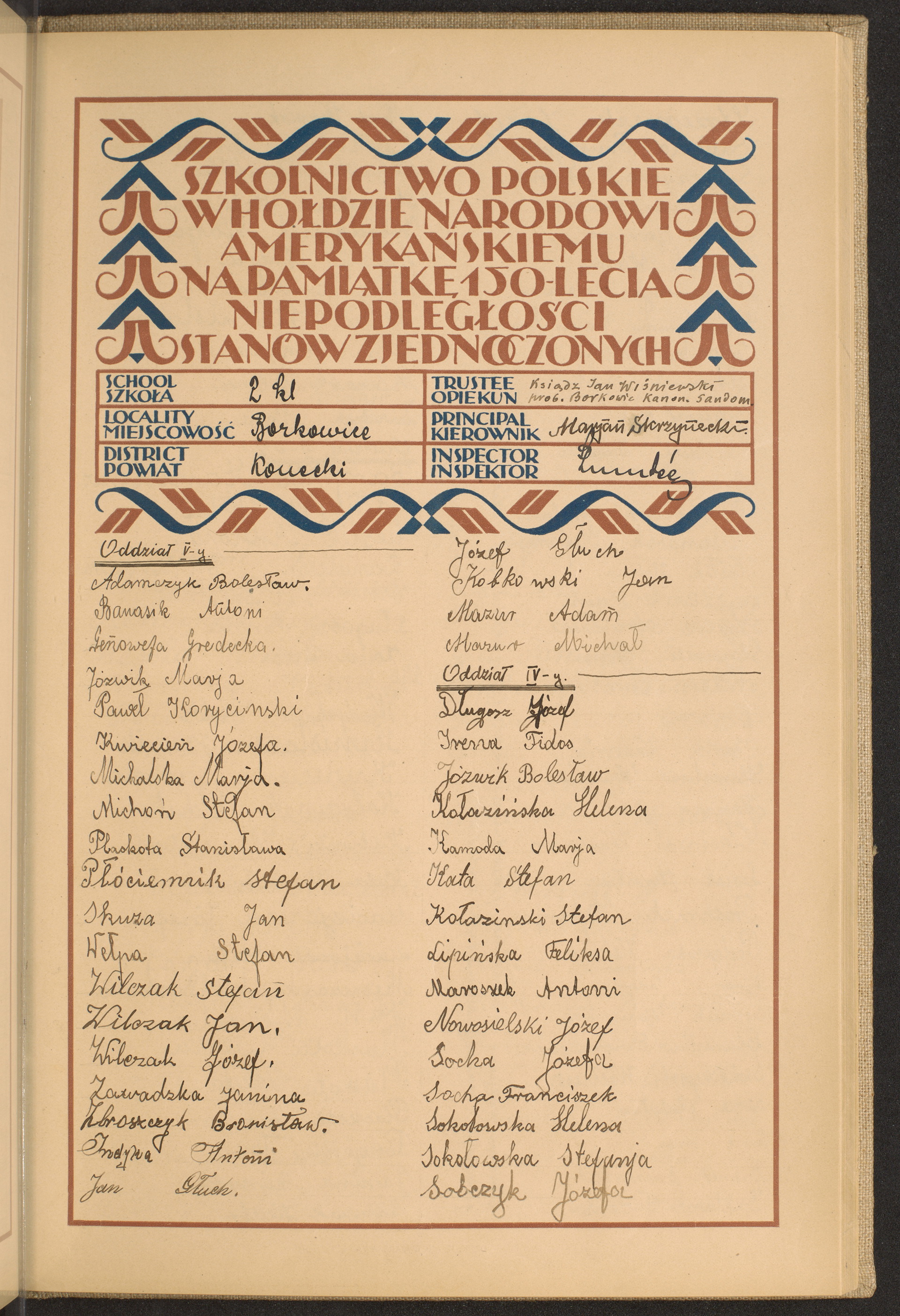 Podpis Janina Zawadzka na stronie nr 187 w tomie nr 40