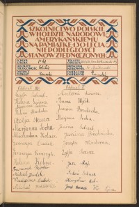 Podpis Fr. Bańkowski na stronie nr 195 w tomie nr 40