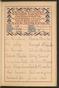 Podpis Franciszka Chyb na stronie nr 19 w tomie nr 41