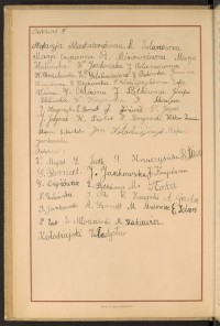 Podpis E. Bernat na stronie nr 28 w tomie nr 41