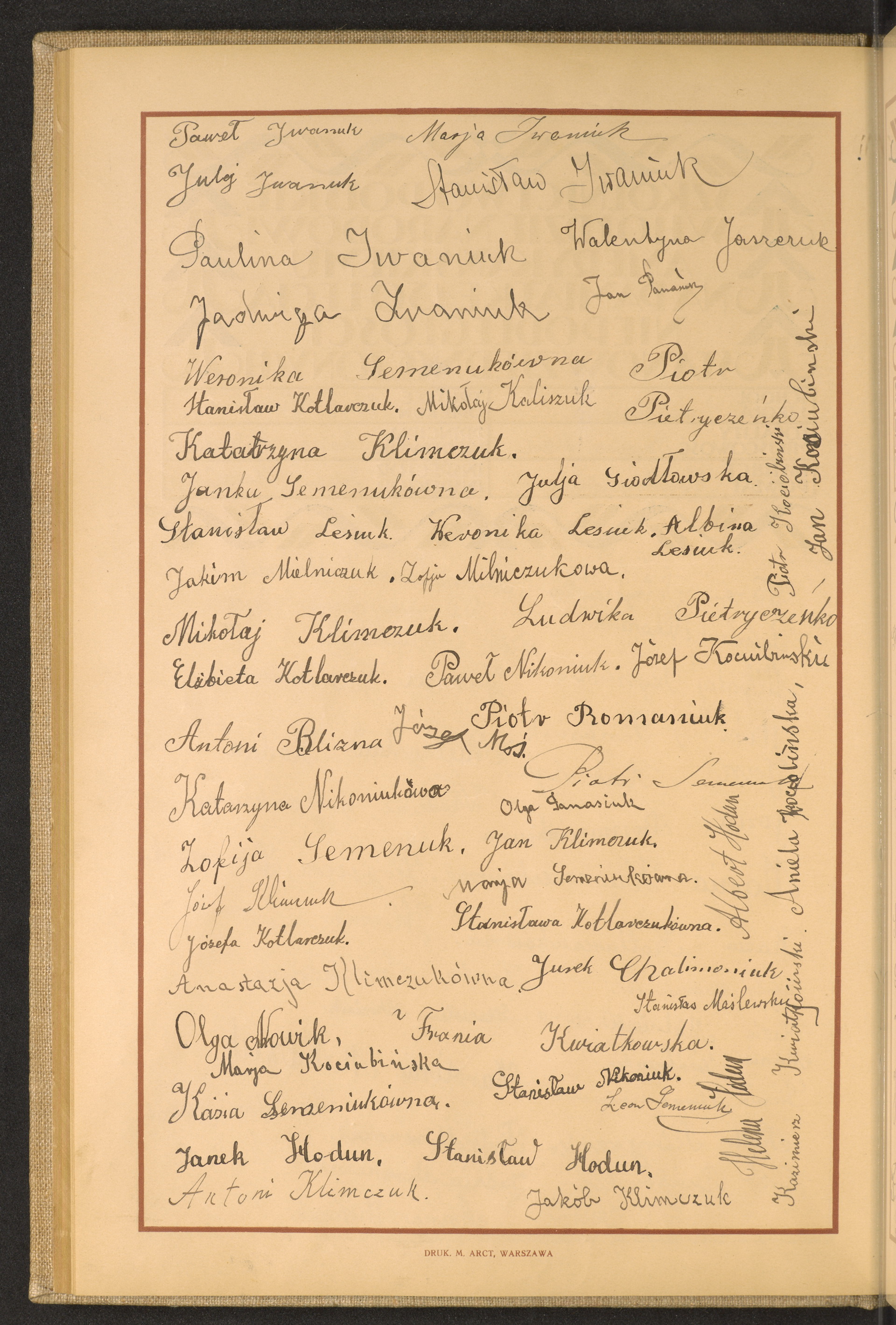 Podpis Paweł Iwaniuk na stronie nr 88 w tomie nr 41