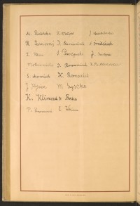 Podpis M. Bielińska na stronie nr 170 w tomie nr 41