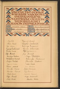 Podpis Bronisława Chalecka na stronie nr 189 w tomie nr 41