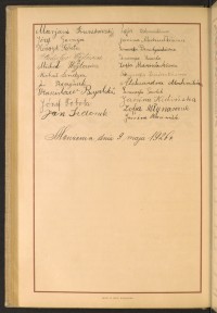 Podpis Genowefa Benedysiuk na stronie nr 194 w tomie nr 41