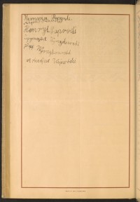 Podpis Hieronim Raczyński na stronie nr 264 w tomie nr 41