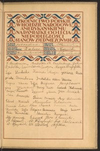 Podpis J. Banderewicz na stronie nr 279 w tomie nr 41