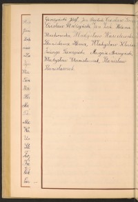 Podpis Marian Breszyński na stronie nr 196 w tomie nr 42