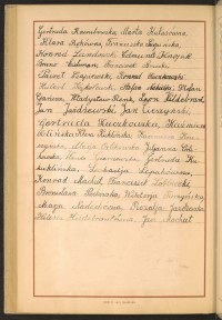 Podpis Franciszek Bruski na stronie nr 268 w tomie nr 42