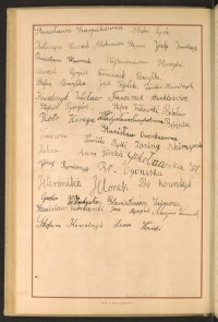 Podpis Franciszek Baryłka na stronie nr 134 w tomie nr 43