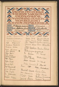 Podpis Julia Brzozowska na stronie nr 183 w tomie nr 43