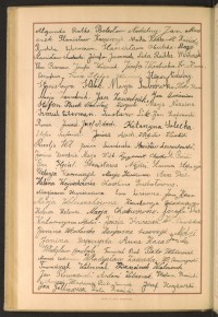 Podpis Józef  Adach na stronie nr 188 w tomie nr 43