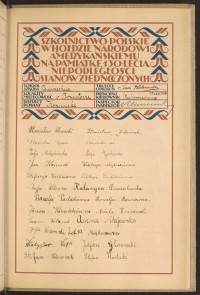 Podpis Stefania Cieślik na stronie nr 209 w tomie nr 43