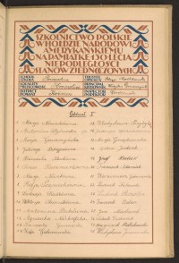 Podpis Franciszek Adamiak na stronie nr 119 w tomie nr 44