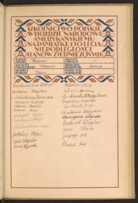 Podpis Maria Andrzejek na stronie nr 131 w tomie nr 44