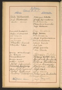 Podpis Pelagia Dybska na stronie nr 154 w tomie nr 44