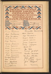 Podpis Maria Bębenek na stronie nr 75 w tomie nr 45