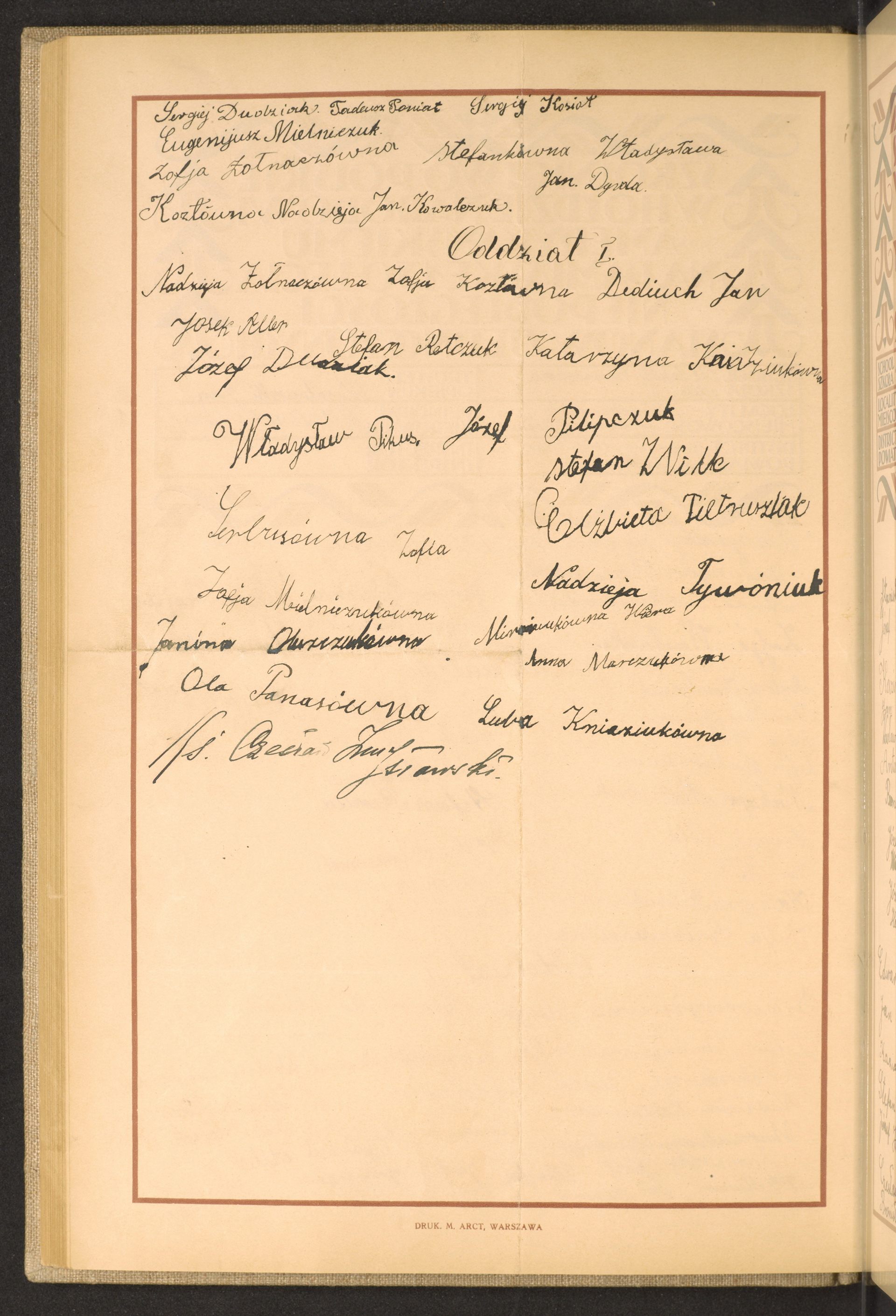 Podpis Eugeniusz Mielniczuk na stronie nr 134 w tomie nr 45