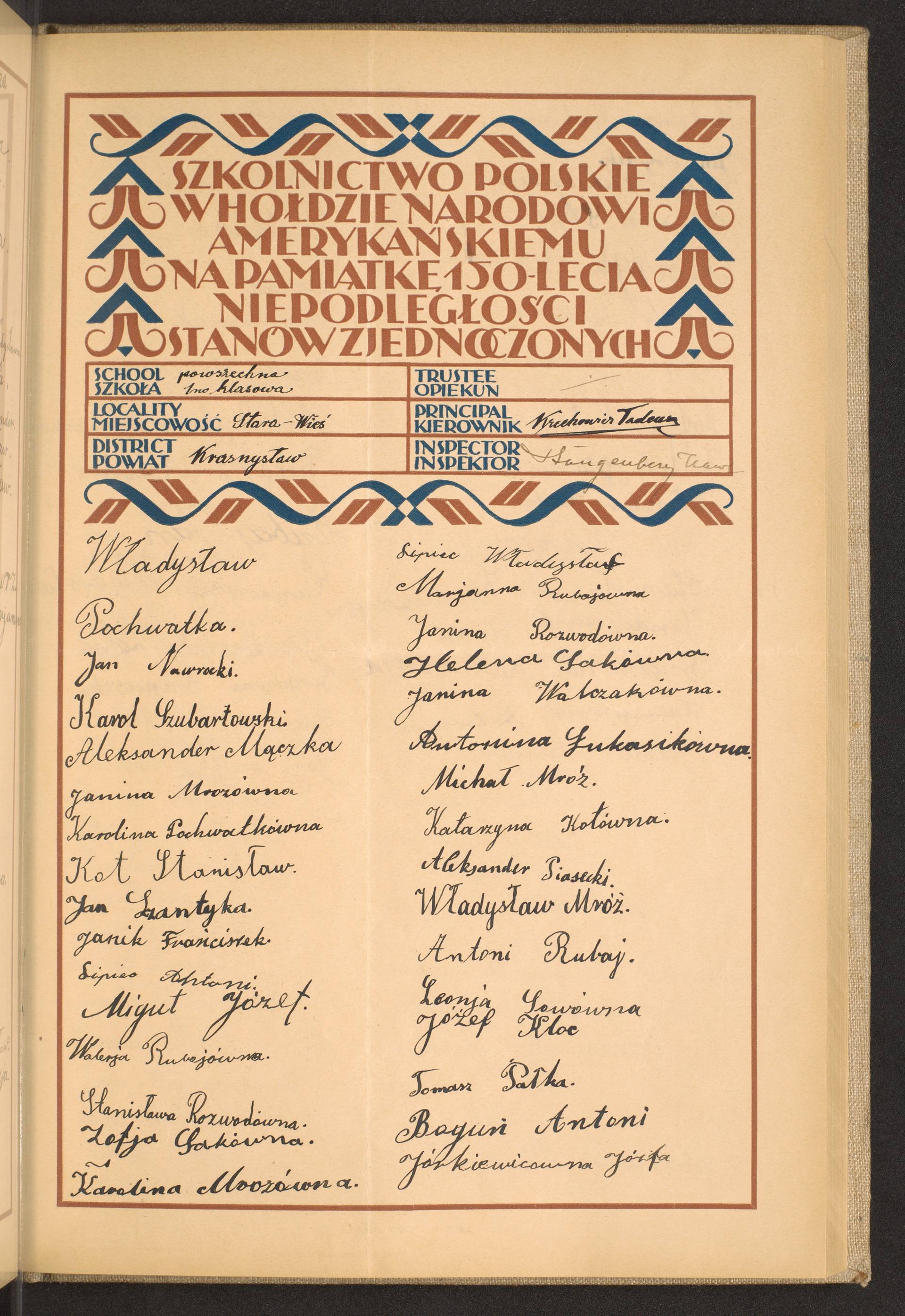 Podpis Józefa Jurkiewicz na stronie nr 139 w tomie nr 45