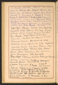 Podpis E. Ajnwajner na stronie nr 154 w tomie nr 45