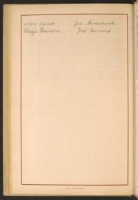 Podpis Józef Biernaczyk na stronie nr 180 w tomie nr 46