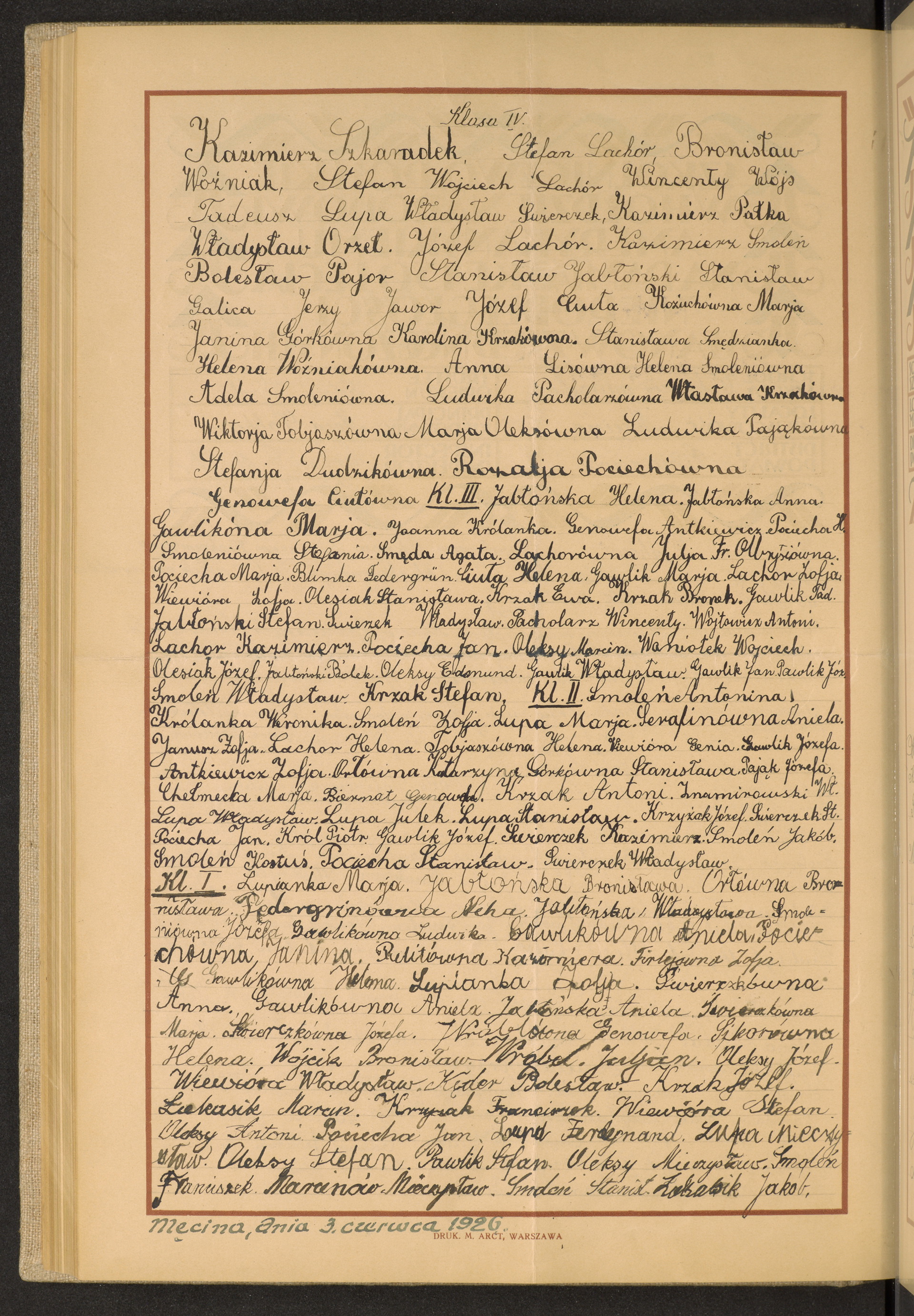 Podpis Jakub Łukasik na stronie nr 258 w tomie nr 46