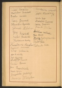 Podpis Józefa Błaszczyk na stronie nr 288 w tomie nr 46