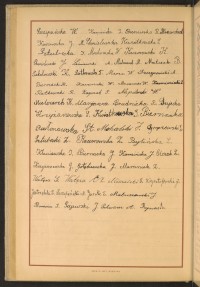 Podpis Z. Sztubecki na stronie nr 124 w tomie nr 47