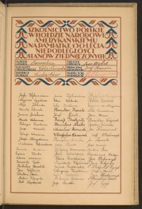 Podpis Władysława Berej na stronie nr 191 w tomie nr 47