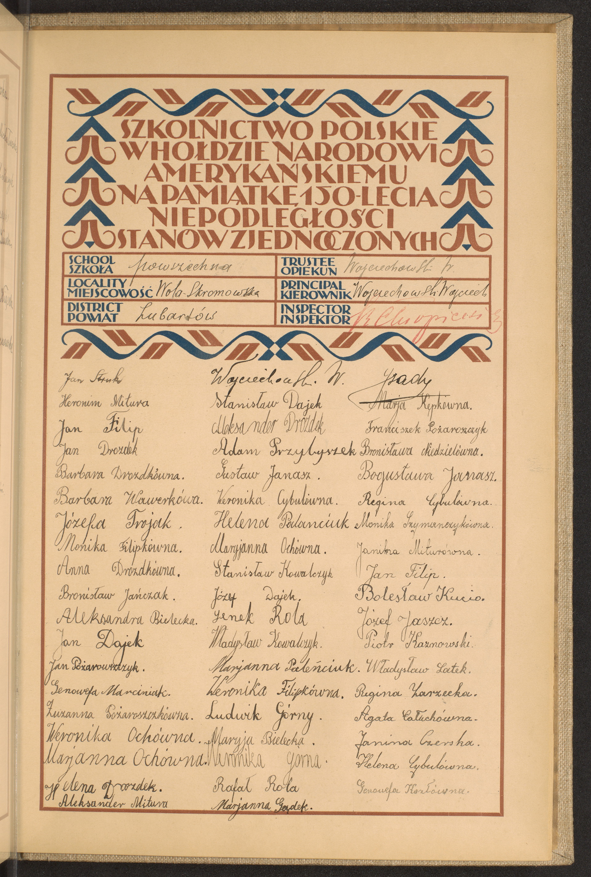 Podpis Wojciech Wojciechowski na stronie nr 263 w tomie nr 47