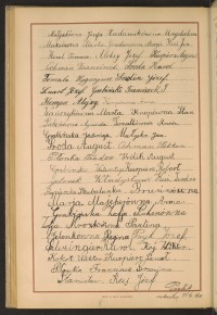 Podpis Józef  Aleksy na stronie nr 272 w tomie nr 48