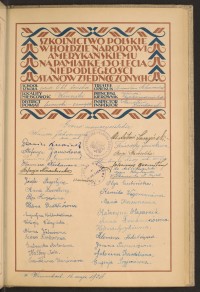 Podpis Wanda Jaksmanicka na stronie nr 109 w tomie nr 49