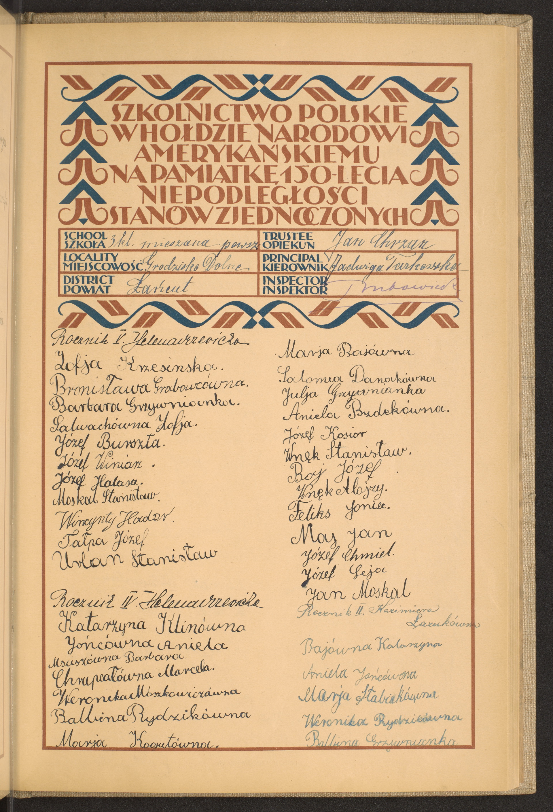 Podpis Balbina Grzywna na stronie nr 181 w tomie nr 49