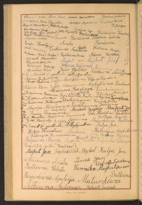 Podpis Aniela Baj na stronie nr 184 w tomie nr 49