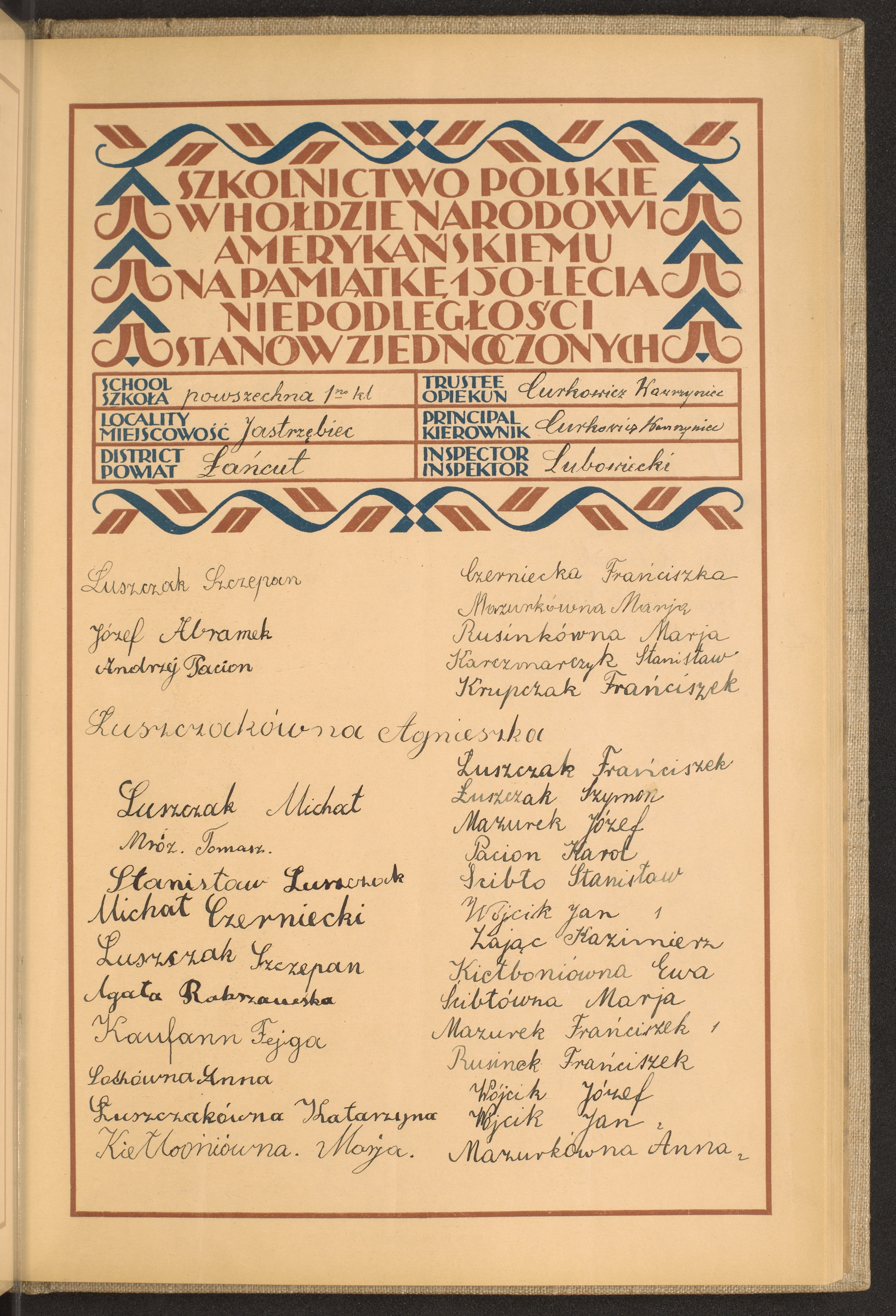 Podpis Wawrzyniec Curkowicz na stronie nr 191 w tomie nr 49