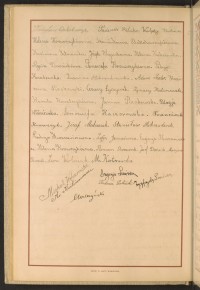 Podpis Stanisław  Aleksanderek na stronie nr 70 w tomie nr 50