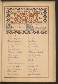 Podpis Józefa Bartuzel na stronie nr 89 w tomie nr 50